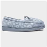 The Slipper Company Faith Womens Blue Moccasin (Click For Details)