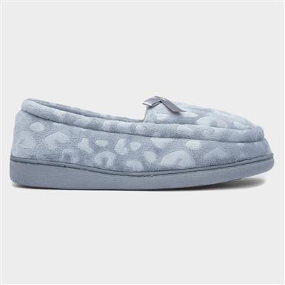 Faith Womens Blue Moccasin