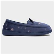 The Slipper Company Farah Womens Navy Moccasin (Click For Details)