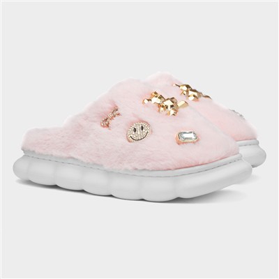 Lulu Womens Pastel Pink Slipper
