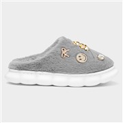 Truffle Collection Lulu Womens Grey Slipper (Click For Details)