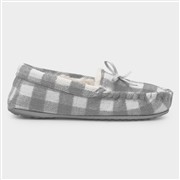 Krush Serena Womens Grey Moccasin Slipper (Click For Details)