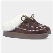 Truffle Collection Matilda Dark Brown Clog Slipper (Click For Details)