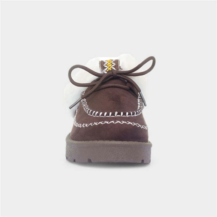 Matilda Dark Brown Clog Slipper