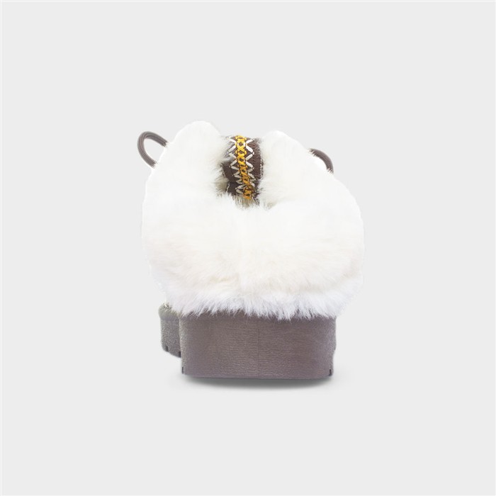 Matilda Dark Brown Clog Slipper