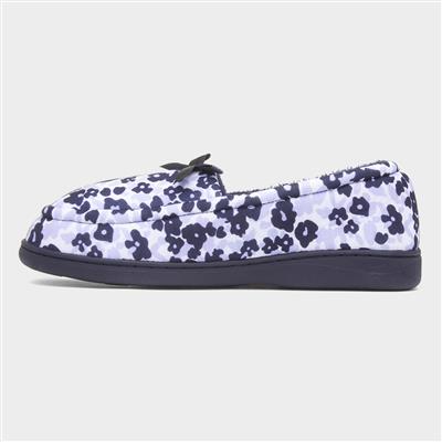 Colette Womens Navy Moccasin