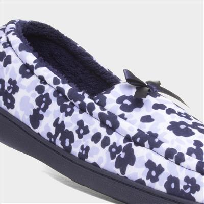 Colette Womens Navy Moccasin