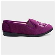 The Slipper Company Womens Heather Twin Gusset (Click For Details)