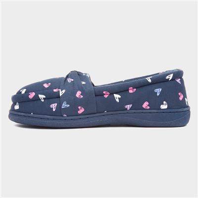 Ranae Womens Blue Moccasin