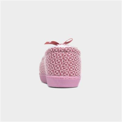 Carmine Womens Pink Moccasin