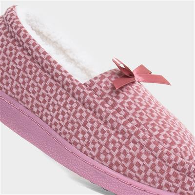 Carmine Womens Pink Moccasin