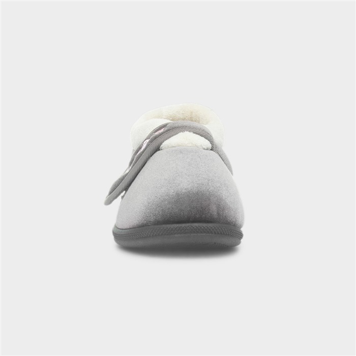 Womens Matalida Mink Wide Fit Slipper