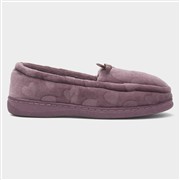 The Slipper Company Leah Womens Purple Moccasin (Click For Details)