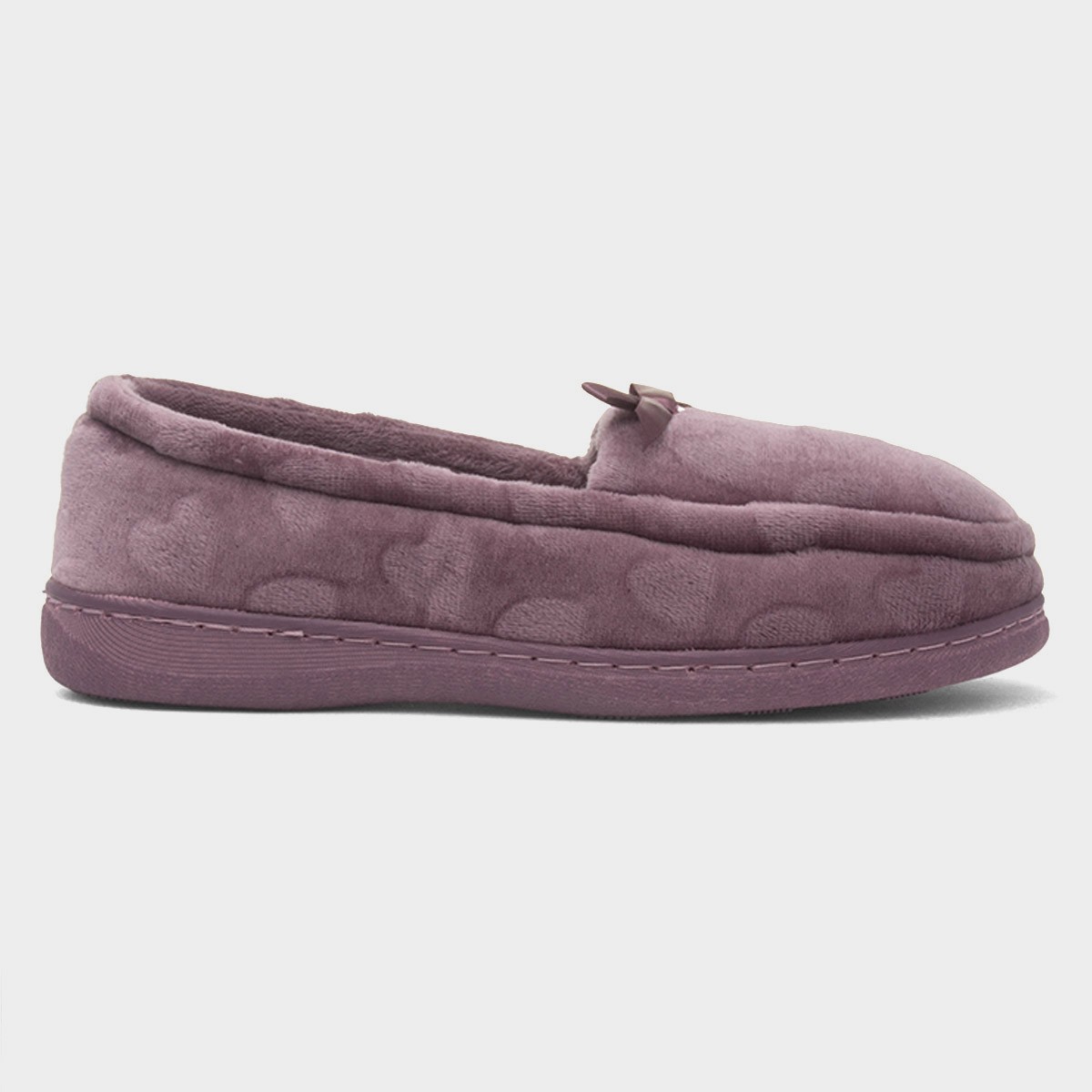 Womens Purple Moccasin