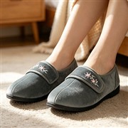 Jo & Joe Veronica Womens Grey Full Slipper (Click For Details)