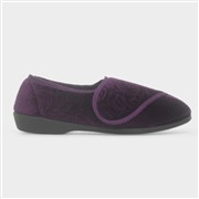 Jo & Joe Doreen Womens Purple Full Slipper (Click For Details)
