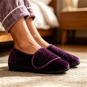 Jo & Joe Doreen Womens Purple Full Slipper (Click For Details)