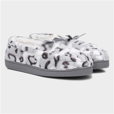 Ruth Womens Grey Moccasins