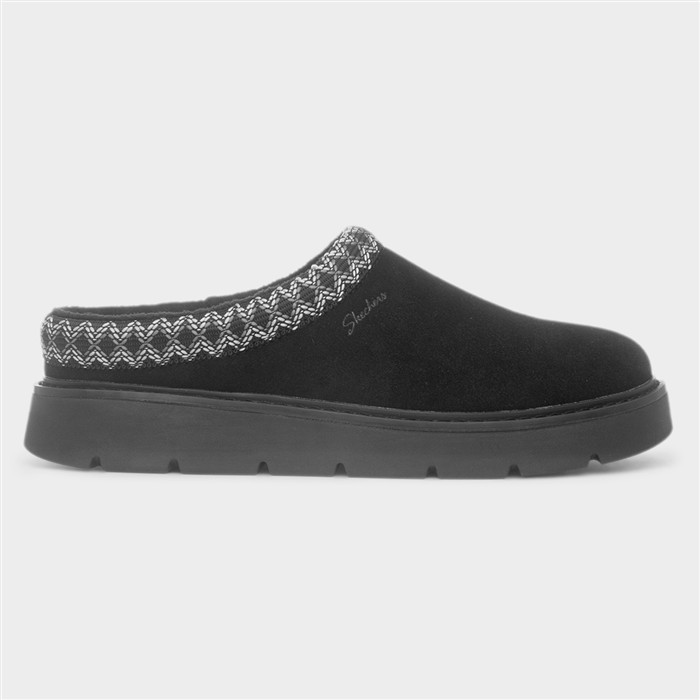 Keepsakes Cozy Womens Black Slipper