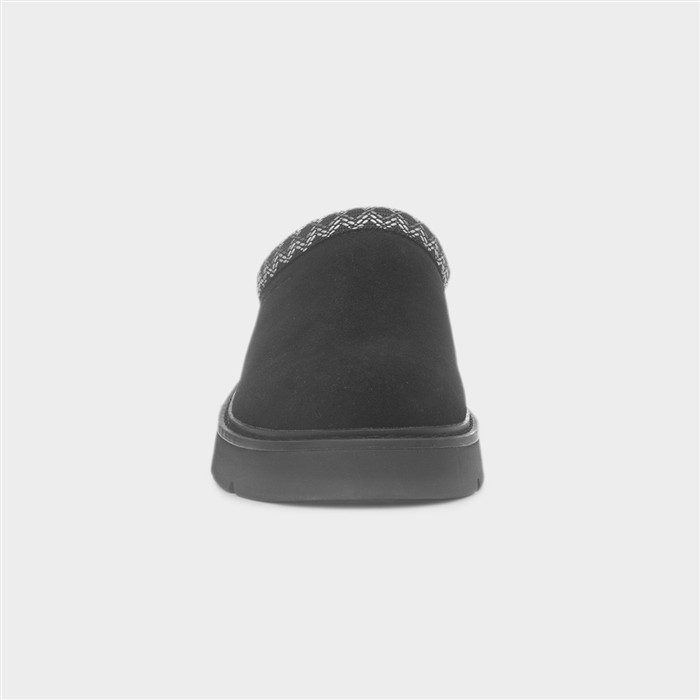 Keepsakes Cozy Womens Black Slipper