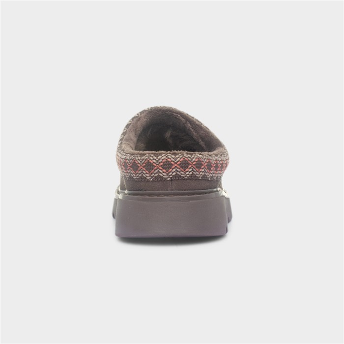 Keepsakes Cozy Womens Chocolate Slipper