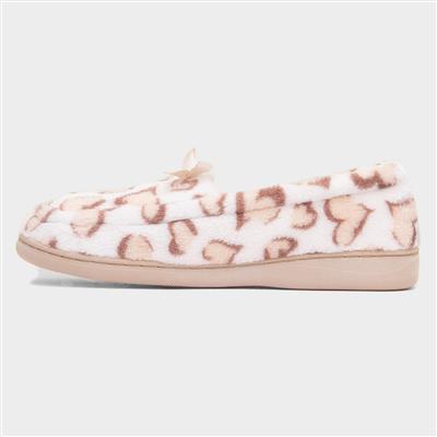 Lyla Womens Cream Moccasin