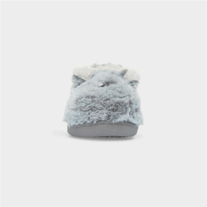Women's Grey Koala Moccasin
