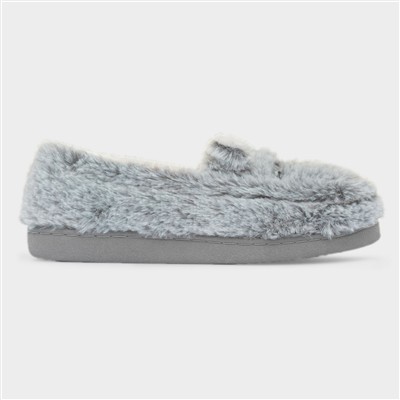Women's Grey Koala Moccasin