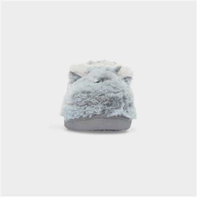 Women's Grey Koala Moccasin