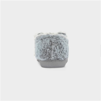 Women's Grey Koala Moccasin
