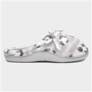 The Slipper Company Clara Womens Grey Leopard Mule (Click For Details)
