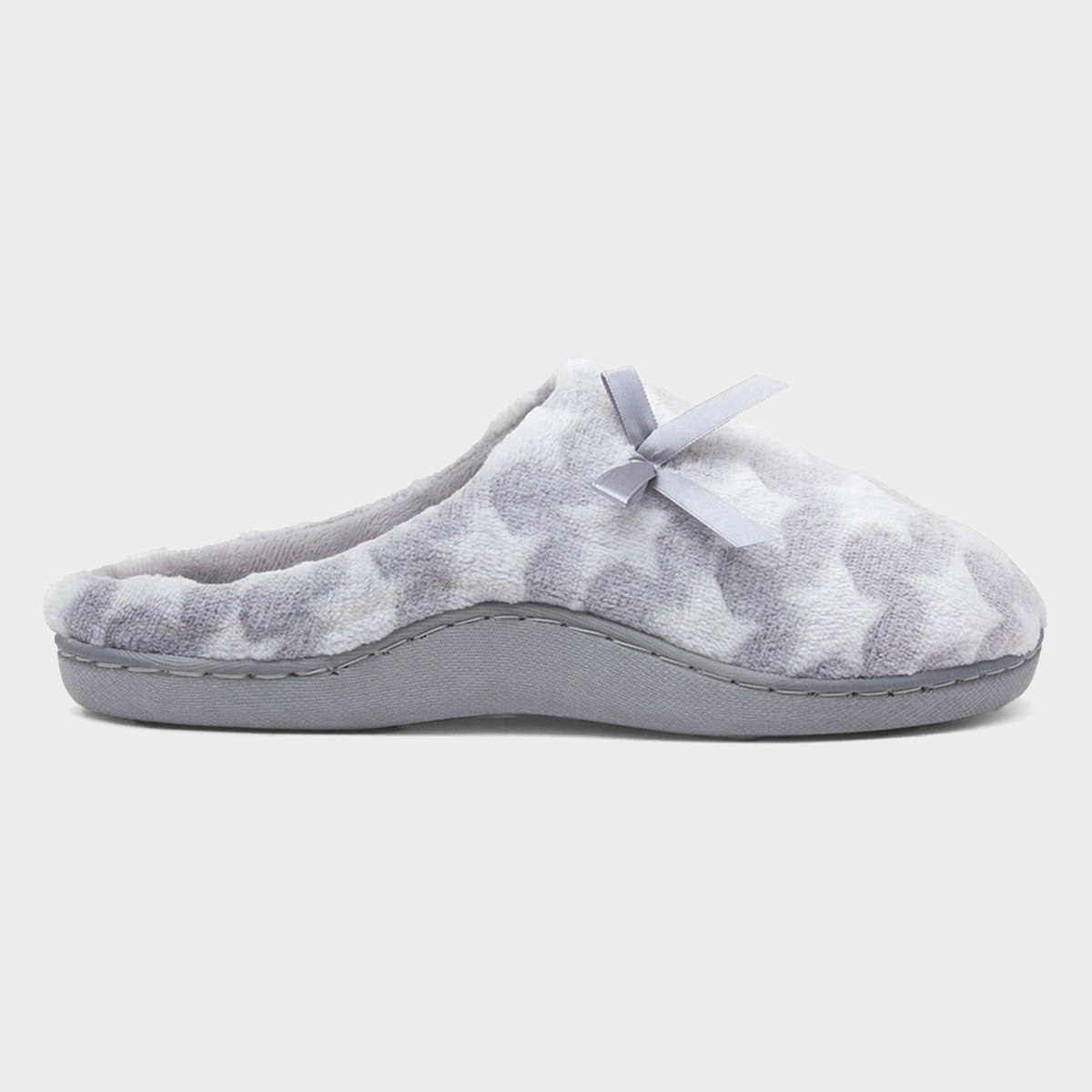 Womens Grey Star Mule