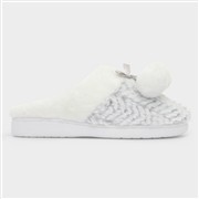 The Slipper Company Womens Grey Mule Slipper (Click For Details)