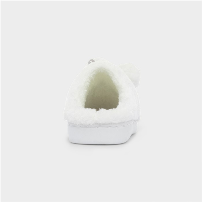 Womens Grey Mule Slipper