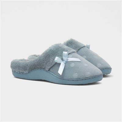 Womens Aqua Mule Slipper