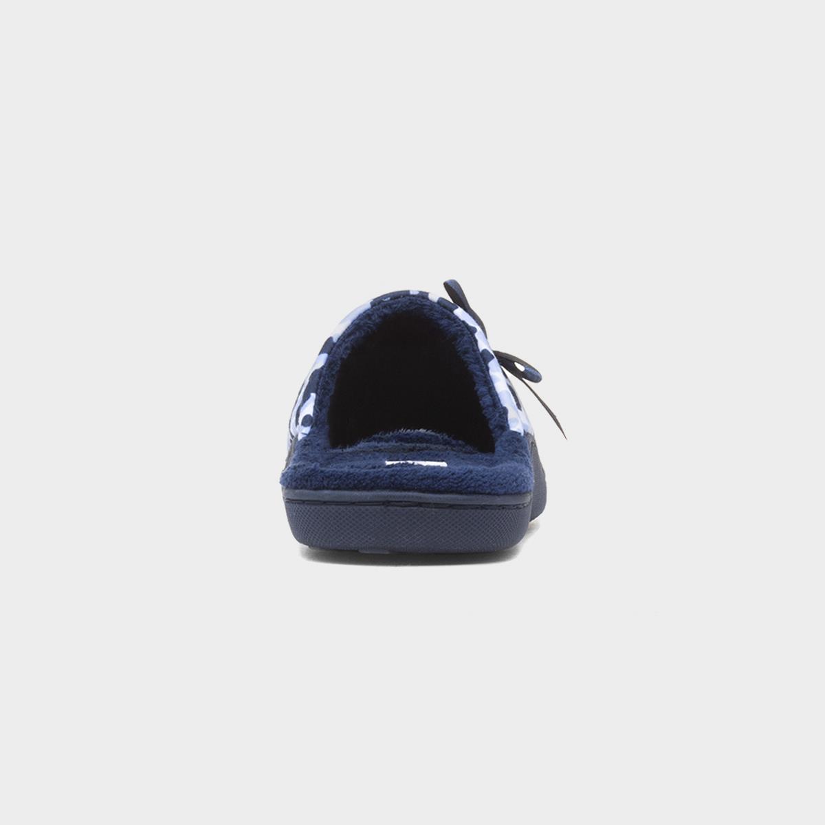 The Slipper Company Womens Navy Mule Slipper-69322 | shoezone