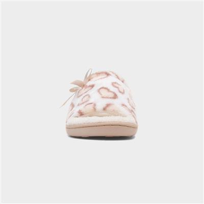 Womens Cream Slipper