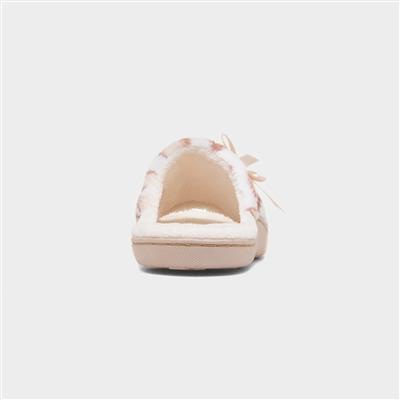 Womens Cream Slipper