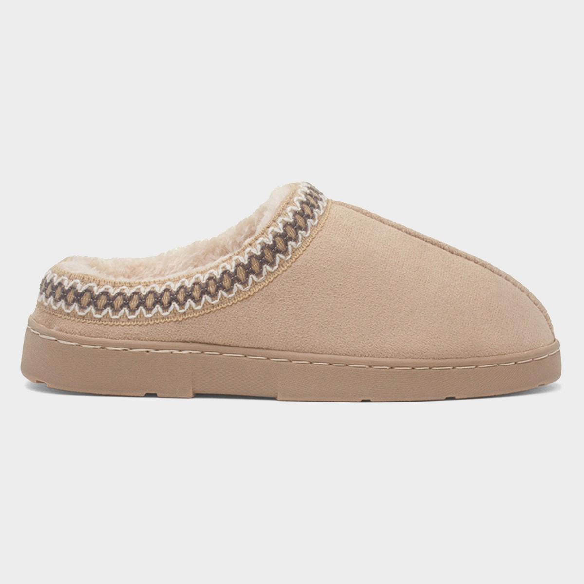 Womens Beige Mule