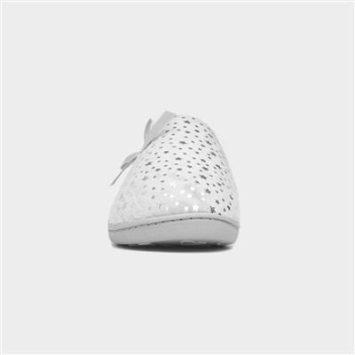 Clara Womens Grey Mule Slipper