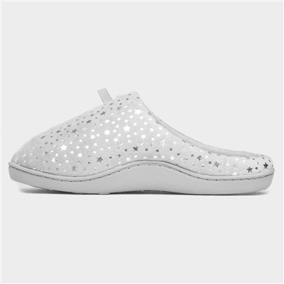 Clara Womens Grey Mule Slipper