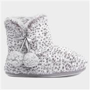 The Slipper Company Grey Leopard Womens Bootie (Click For Details)