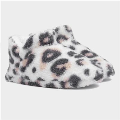 Clare Womens Leopard Bootie