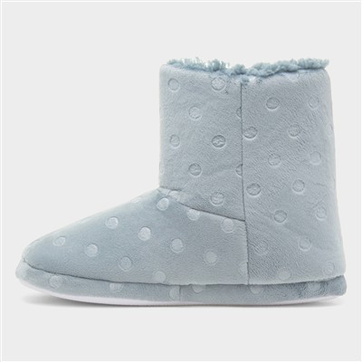 Womens Aqua Slipper