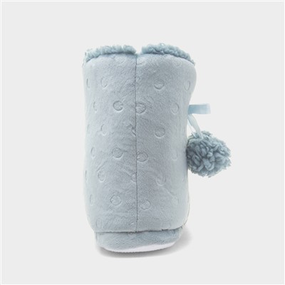 Womens Aqua Slipper