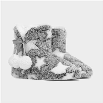 Womens Grey Slipper