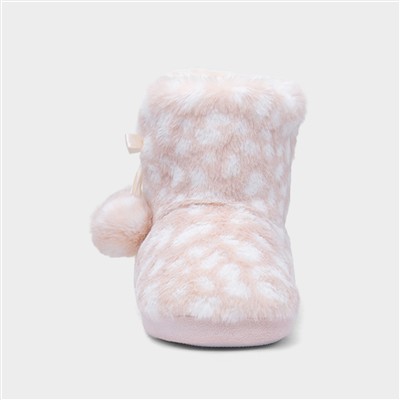 Womens Blush Slipper