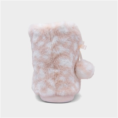 Womens Blush Slipper