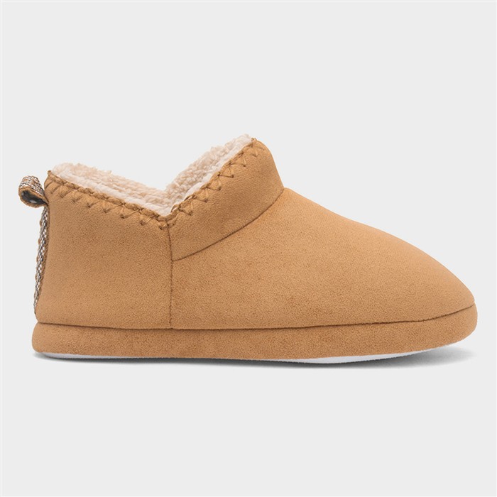 Womens Chestnut Slipper Boot