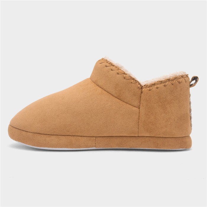 Womens Chestnut Slipper Boot